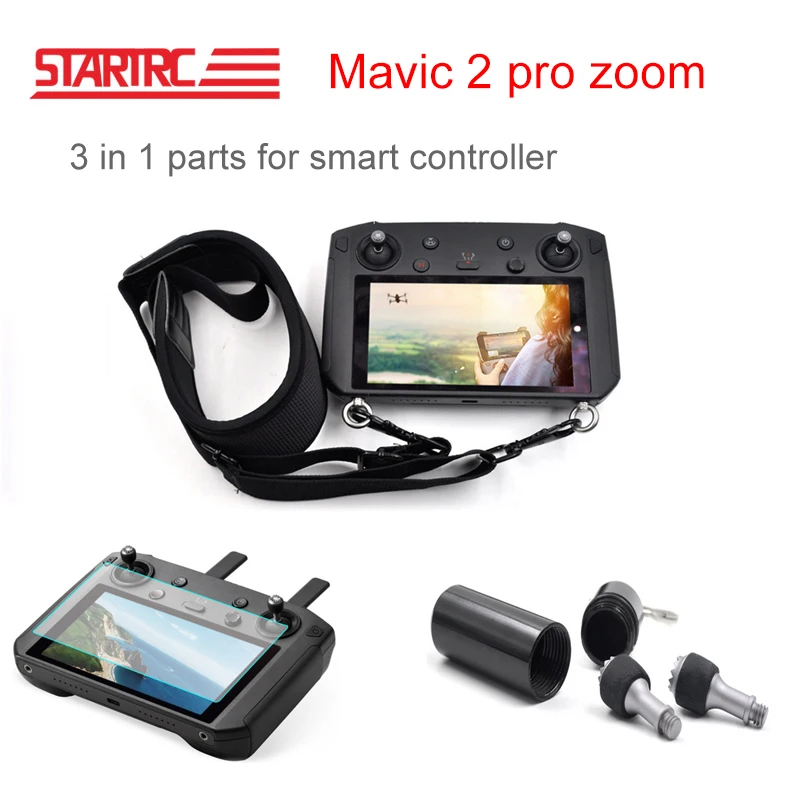 

STARTRC DJI Mavic 2 pro zoom drone quadcopter accessories DJI Smart control neck strap screen protector film storage case