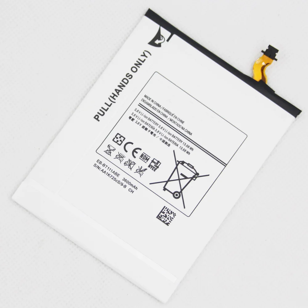 2 X Sostituzione Tablet Batteria Eb-Bt111Abe Per Samsung T115 T116 Sm-T110 Sm-T111 Genuino Tablet Eb Bt111Abe 3600Mah Batteria