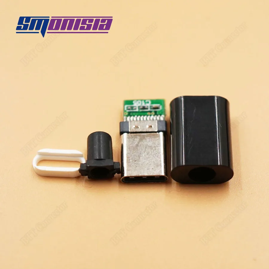 

Smonisia 5pcs High speed Micro 3.1 usb Type C Male Connector Charger Charging Connector Port