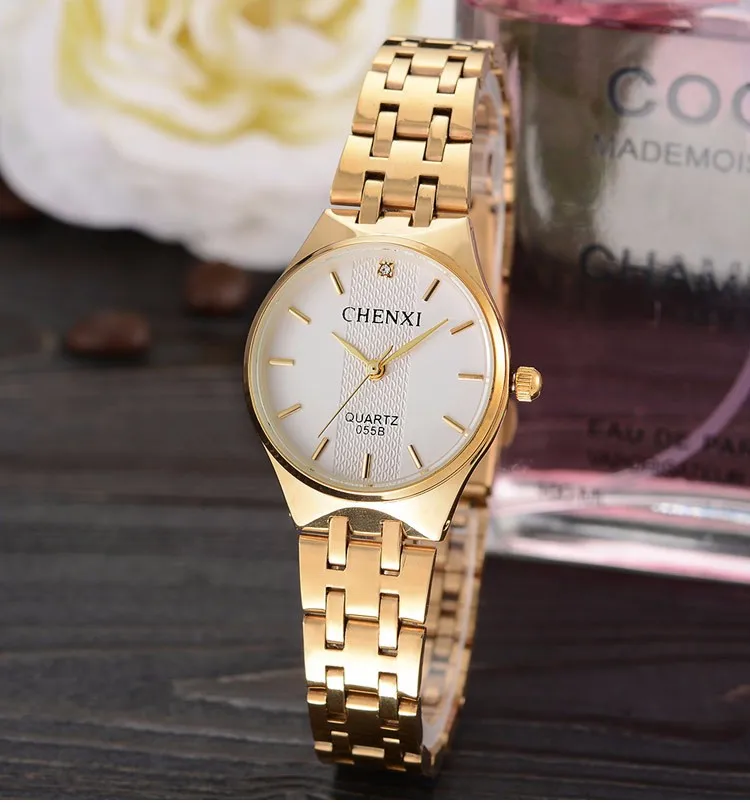Роскошные женские золотые часы из нержавеющей стали простой минимализм ретро антикварные женские повседневные наручные часы золотые женские часы высокого качества