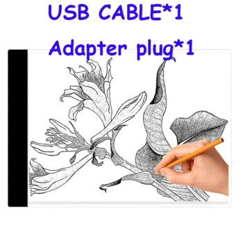 

2018 toys educational toys a4 dropshipping electronic light box educational children toys aqua drawing mat