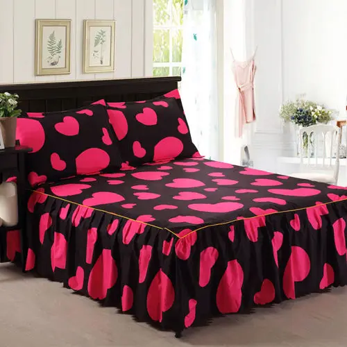 NEW Soft BED Fitted Sheet BED Skirt Queen King Sizesbed skirt queen