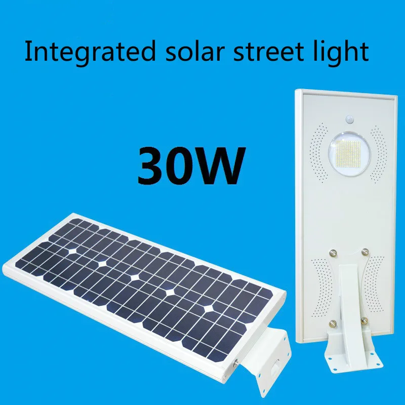 

Integrated Solar Street Light Solar Sensor Light LED Light Integral Solar Street Light 30W 18V Solar Panel