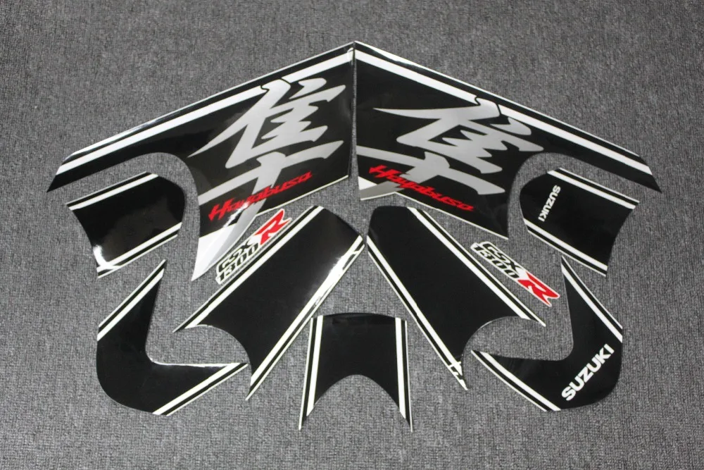 Motorcycle Whole Fairing Sticker Kit fit for Suzuki Hayabusa gsxr 1300