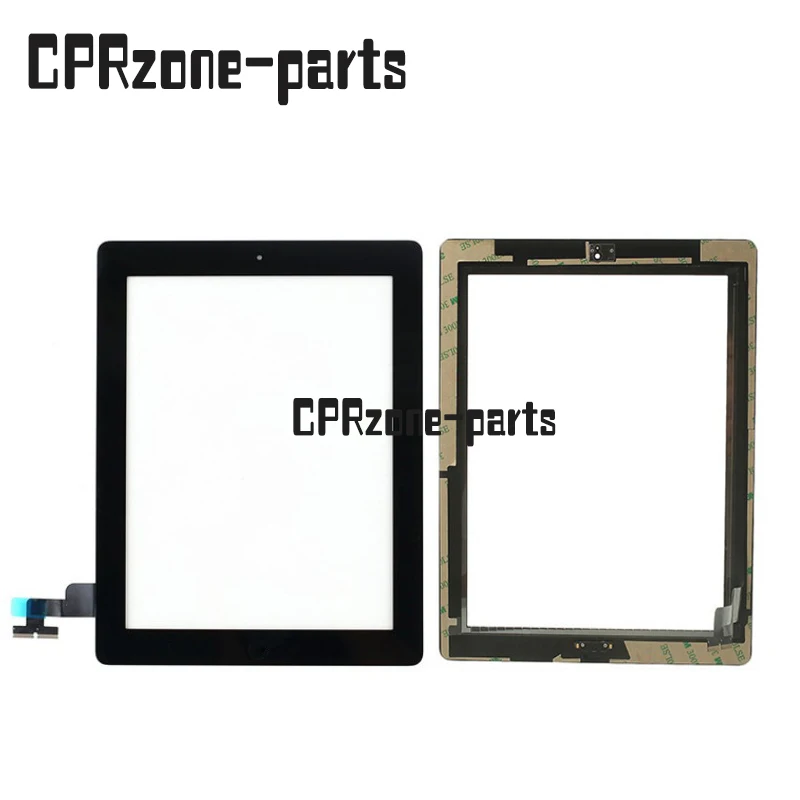 For ipad2 for iPad 2 touch screen digitizer + Adhesive Glue Tape With