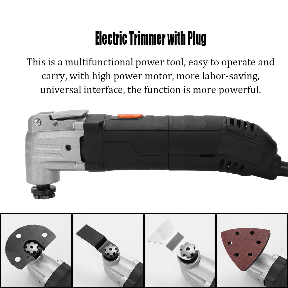 

400W Six Gears Adjustable Speed Trimming Machine Universal Woodworking Power Tool Electric Trimmer DIY Slotting Cutting Machines