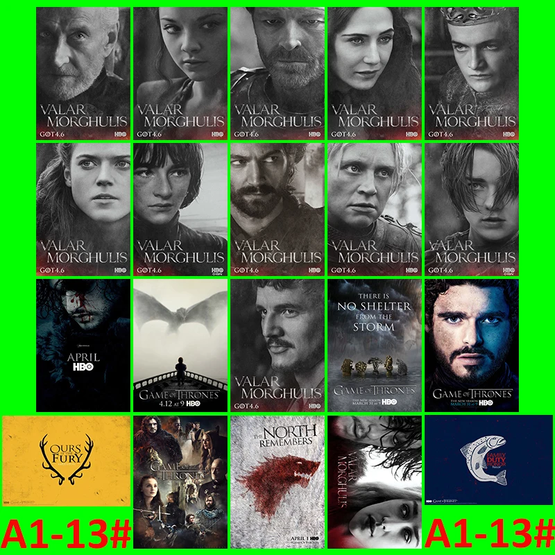 A1-13 # Серия 2 Игра престолов 20/шт наклейки домашний декор холодильник Стайлинг