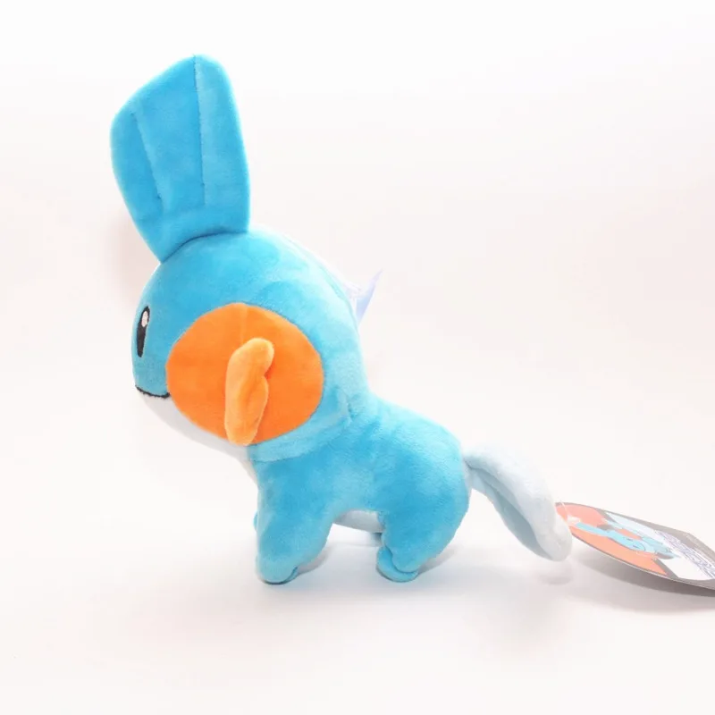 18 см стоящая Kunai Mudkip Пикачу Eevee фигурка для малышей, плюшевая, Kcute, Реалистичная, на день рождения, рождественский подарок для детей