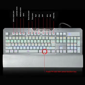 

Cyan Axle Metal Mechanical Keyboard 104 Keys Mechanical Keyboard For Internet Esport Special Game Keyboard K26 LOL CF
