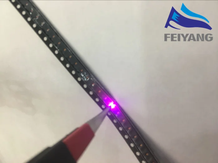 

1000PCS 0402 1005 1.0X0.5mm pink light SMD light-emitting diode SMD LED Lamp bead 1.0*0.5*0.35MM