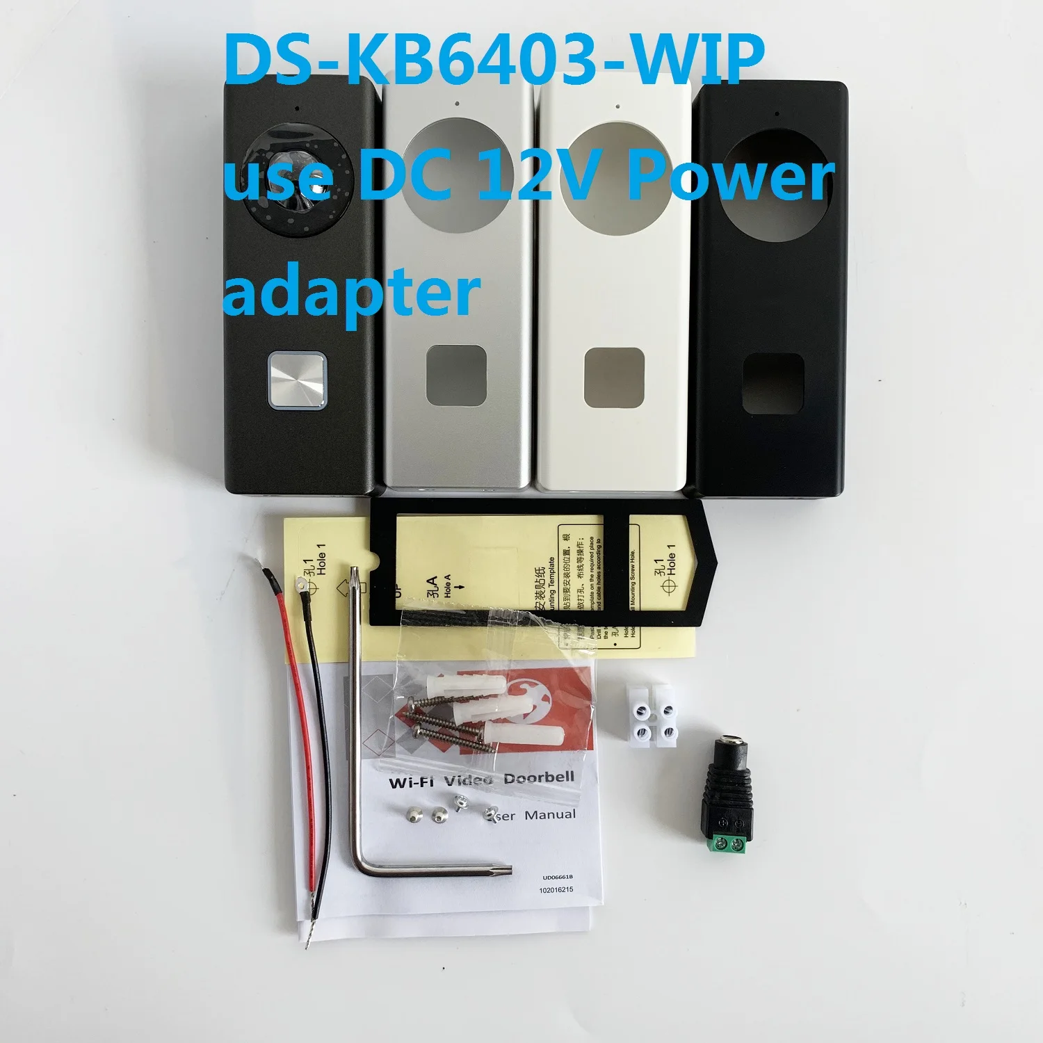 HIK DS-KB6403-WIP DS-KB6003-WIP Wi-Fi видео дверной звонок Домофон ip-домофон IP дверной Звонок