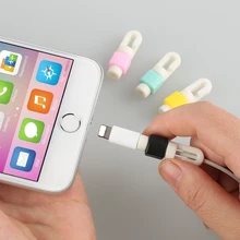 Защита кабеля USB, защита шнура наушников, защита провода, покрытие для передачи данных, линия зарядного устройства, защитный рукав, защита от укуса, кабель USB Chompers