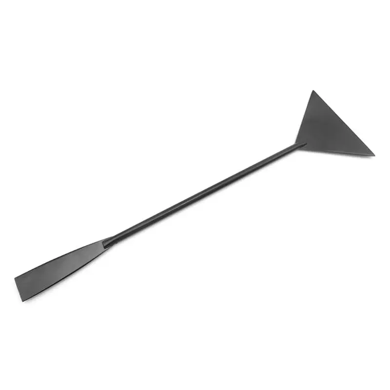 25cm/9.84" Stainless Steel Flat Sand Shovel Long Handle Fish Tank Maintenance Anti Rust Aquarium Landscaping Tool