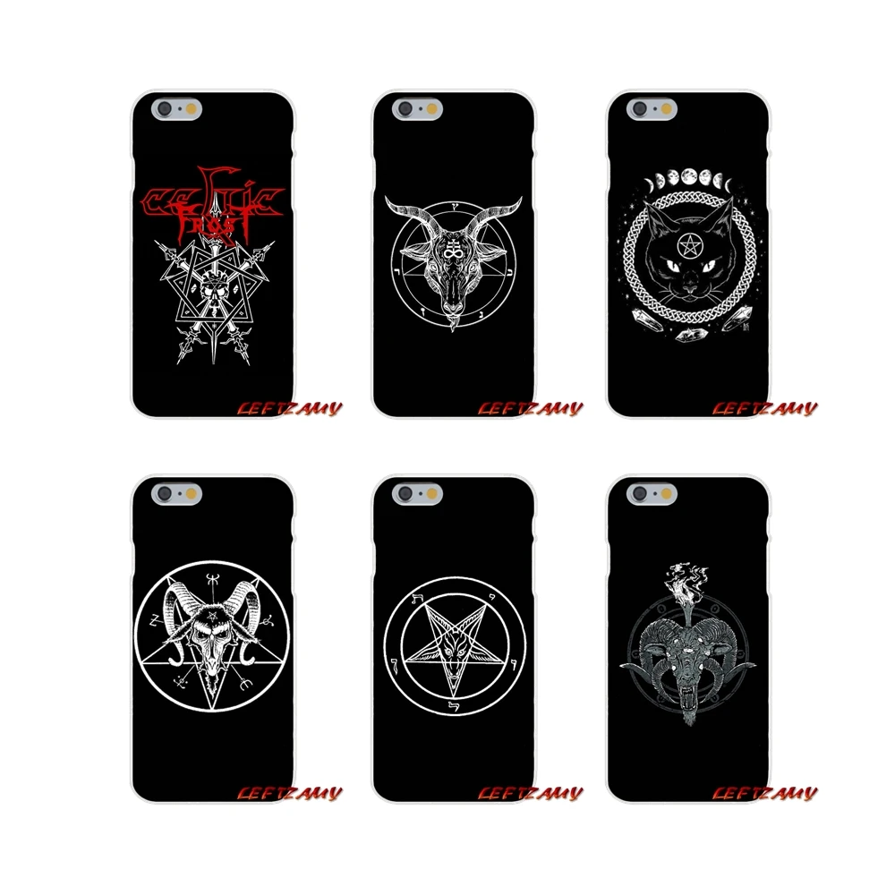 killstar Satanism Logo Flexible For Samsung Galaxy S4 S5 MINI S6 S7 edge S8 S9 S10 Plus Note 3 4 5 8 9 TPU Transparent Cover Bag | Мобильные
