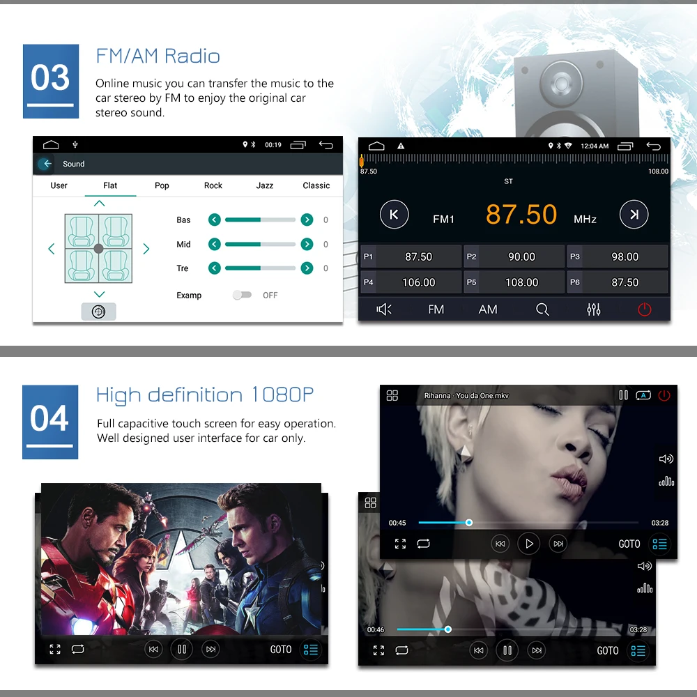 Sale Auto Android8.1 IPS Screen Car Audio Car Player GPS Radio For VW GOLF 6 Polo Bora JETTA B6 PASSAT Tiguan SKODA OCTAVIA Bluetooth 5