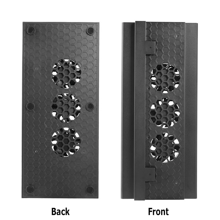 Для xbox X One тонкий охлаждения док-станция для вертикальная подставка встроенный 3 высокое Скорость вентиляторы 2-Порты и разъёмы USB зарядке док-станции для xbox ONE S
