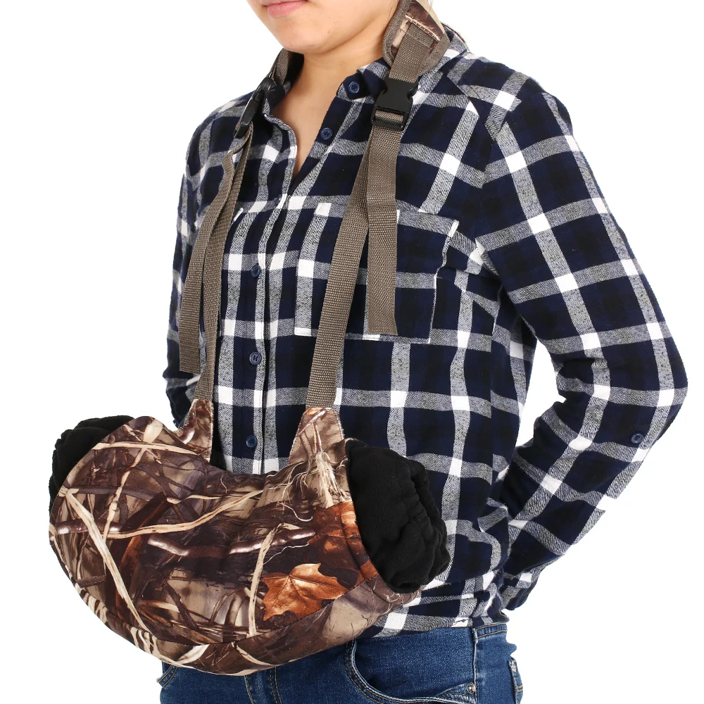 

Outdoor Tool Hand Warmer Muff Camouflage Outdoor Hand Warm Muff Fits for Hunting Fly Fishing Camping Hiking