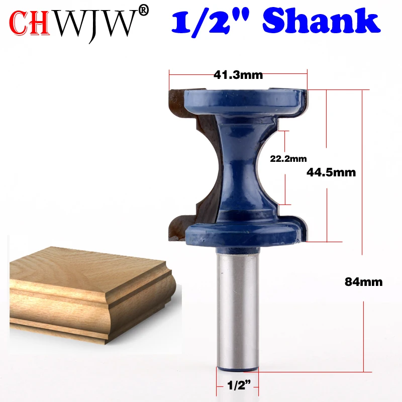 1PC 1 2 Shank High Quality Large Bullnose Bead font b Router b font Bit Column