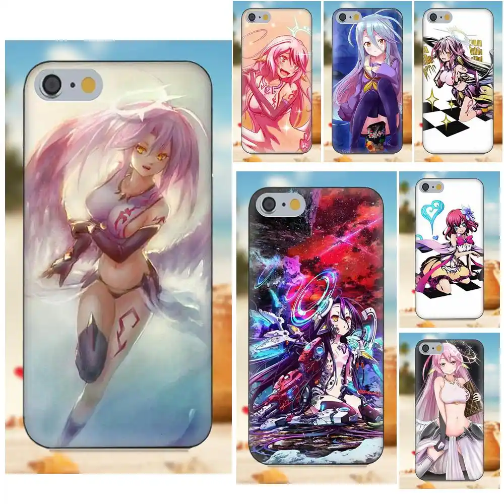 Soft Phone Cases No Game No Life Jibril Shiro Shuvi For Xiaomi