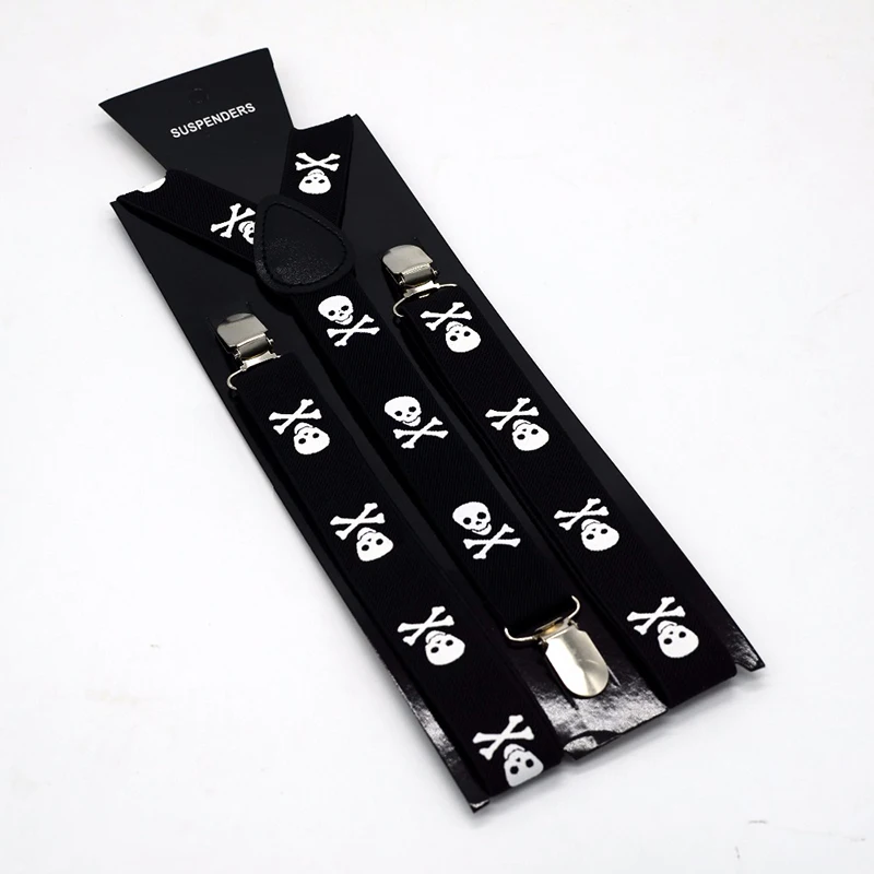 Factory-supply-adult-suspender-set-ghost-designgfgf