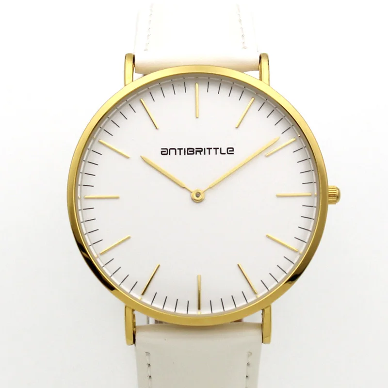 

zegarki meskie 2017 new Top Brand Luxury Ultrathin Clock Men waterproof watch mens 2 hands gold leather quartz male wristwatches