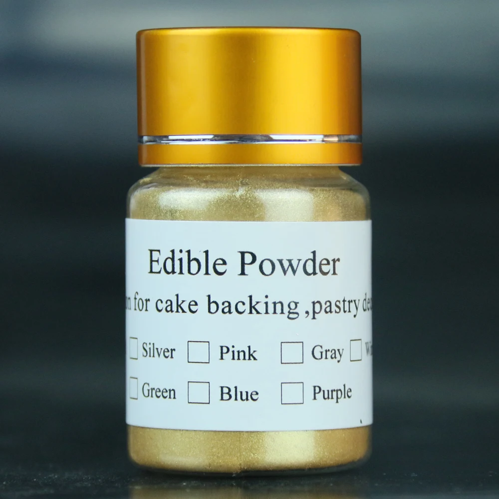 Buy 10 Gram Gold Edible Cake Food Powder Coloring To
