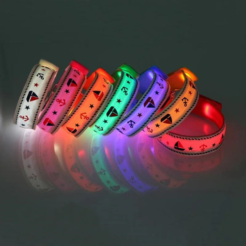 LED bracelets flashing wrist band for event party decoration glowing