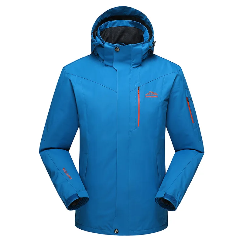 

Spring autumn men's outdoor stormtrooper clothing a large size waterproof windproof breathable pure color mountaineering wear