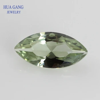 

149# Spinel Green Marquise Shape Brilliant Cut Synthetic Spinel Stone For Jewelry Size 1.5x3-7x14mm Free Shipping