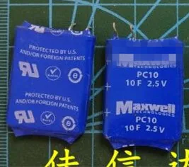 Конденсатор Super Farad из Соединенных Штатов 10 шт. конденсатор PC10 2.5v10F квадратный 2 5 в