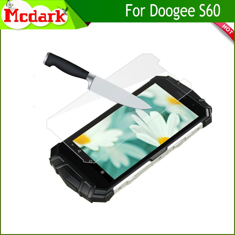 Mcdark 2.5D с уровнем твердости 9H закаленное Стекло Для Doogee S60 Экран протектор 5 2
