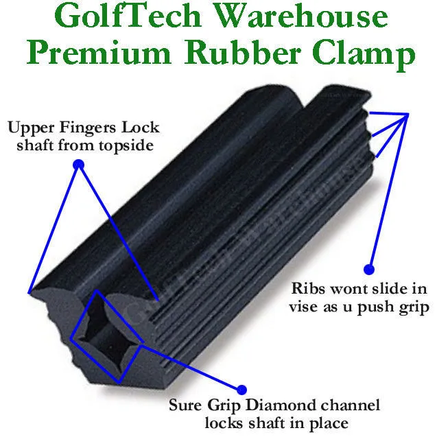 2018 جديد جودة عالية المطاط الملزمة المشبك نادي الغولف أداة Regripping إعادة رمح/رئيس النازع إصلاح نائب الشحن مجانا