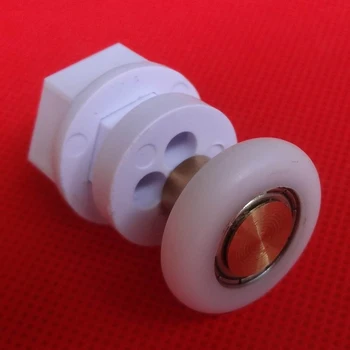 

Set of 8 Single Shower Door Rollers Accessories diameter 19mm/20mm/23mm/25mm/26mm/27mm for glass installation aperture 16-19mm