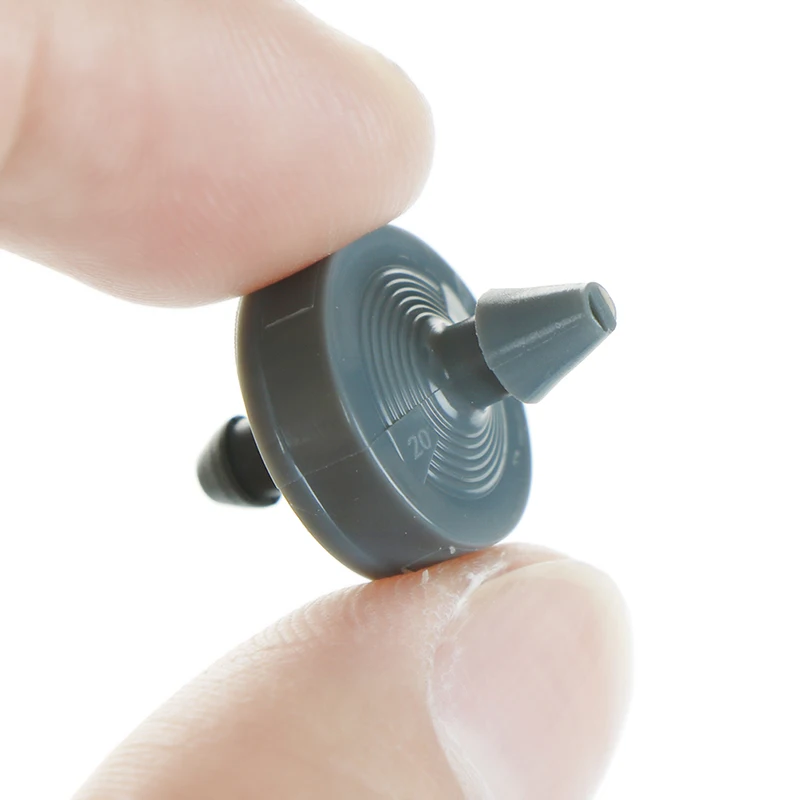 2018 Hot 10pcs/pack 4LPH Mini Pressure Compensating Drip Emitter On-line Dripper PC Drip Emitter Water Irrigation New