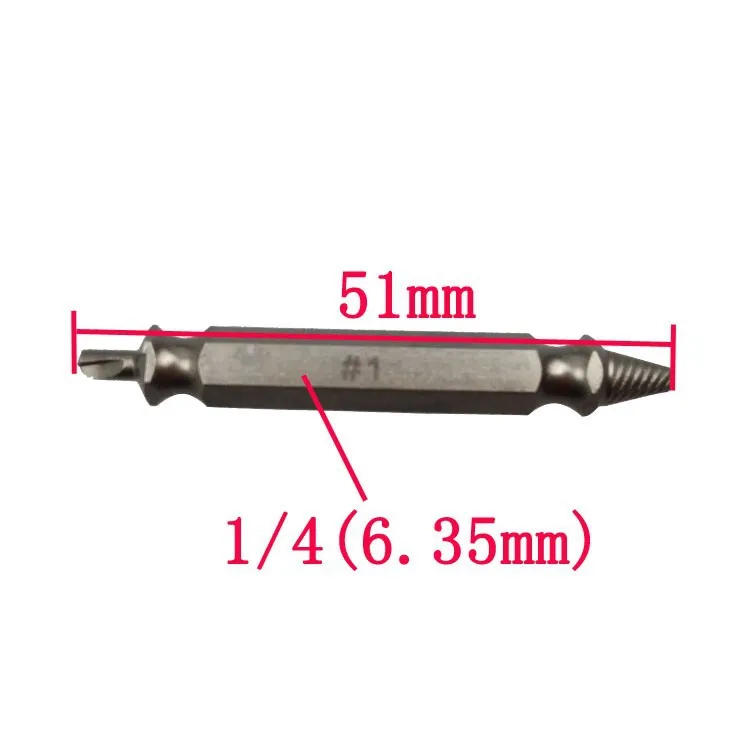 Fixmee 4 шт./компл. SpeedOut поврежденный Винт экстрактор и болт набор|speedout damaged screw