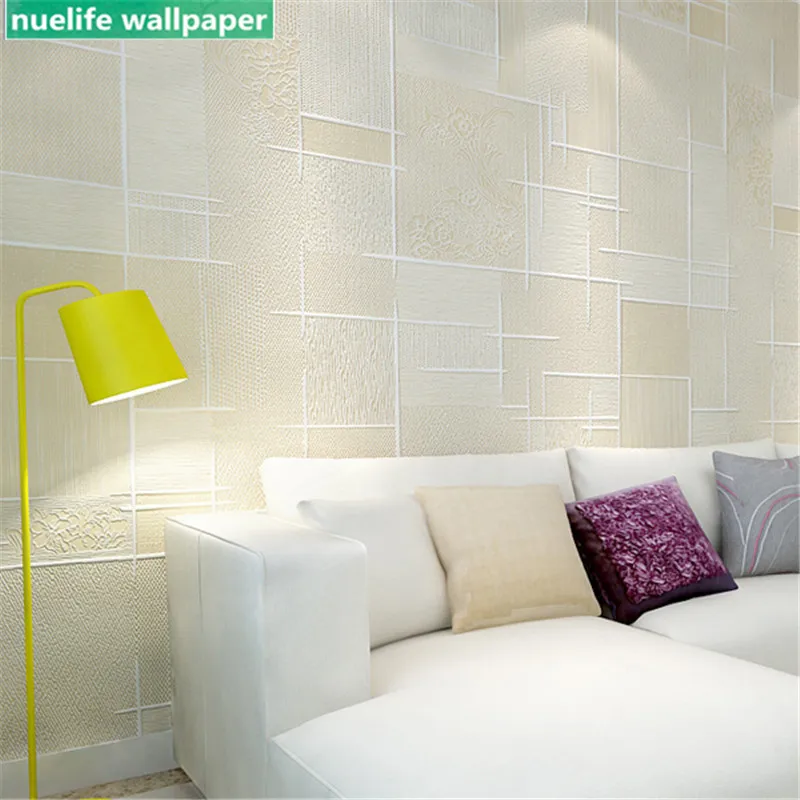 

Rural style irregular 3D geometric pattern non-woven wallpaper shop bedroom living room kids room TV background wallpaper