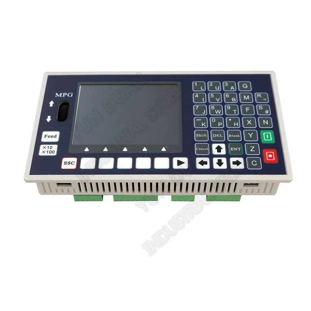 Controlador de Movimento Independente para Servo Eixos Xyzc Código Cnc 3.5 400 Khz Mpg Offline Motorista Motor Passo Gravura Roteador 4 g