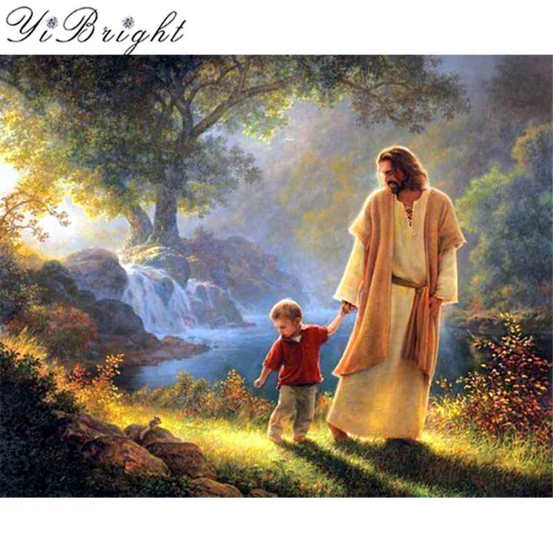 5D DIY Diamond Painting Christian Jesus Icons Diamond Mosaic Religion