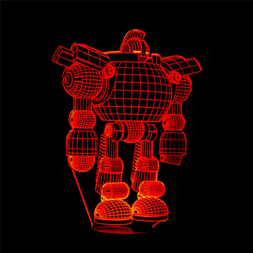 Robot 3d night light (6)