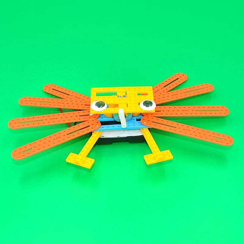 DIY игрушка-краб паровой образования помощи обучающая модель стоматолога продуктов класса сборки Электрический Краб Подарок для мальчика девочки без аккумулятора