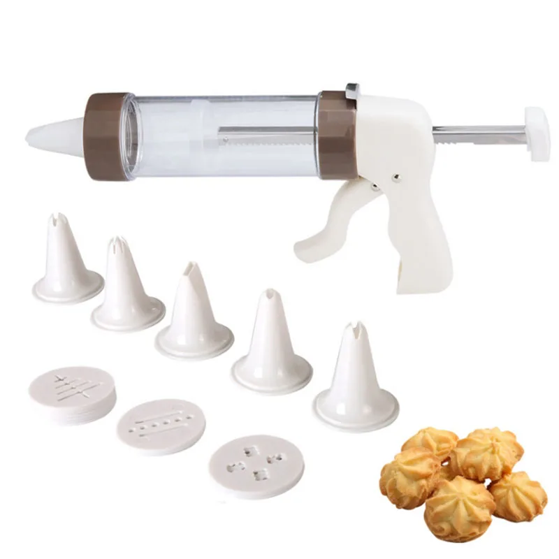 

Cookie Presses Icing Sets Cookie Biscuit Machine Cake Decorating Nozzles Fondant Cake Decorating Tools Cookie Tools Baking Tools
