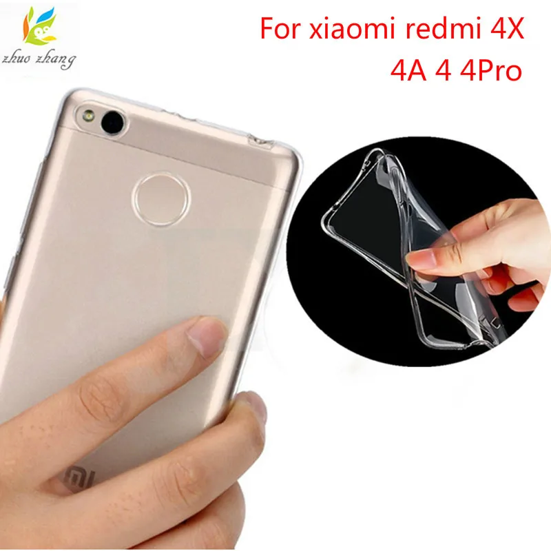 Для Xiaomi Redmi 4X 4Pro 4A 4 Чехол природа прозрачный мягкий Силиконовый ТПУ Защитная