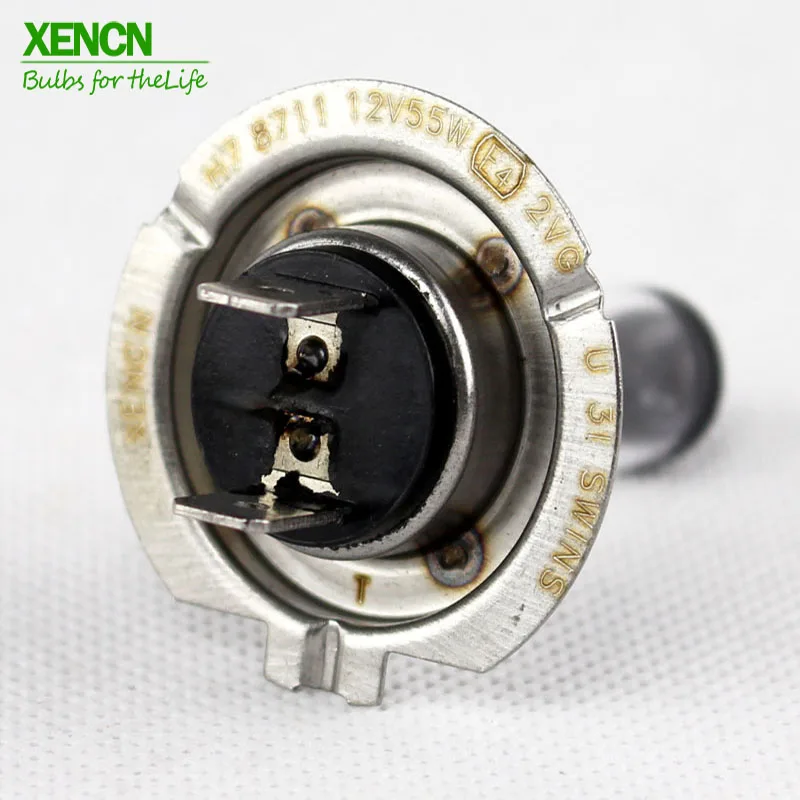XENCN H7 PX26d 12 В 55 Вт 3200K прозрачные белые галогенные фары дальний и ближний свет