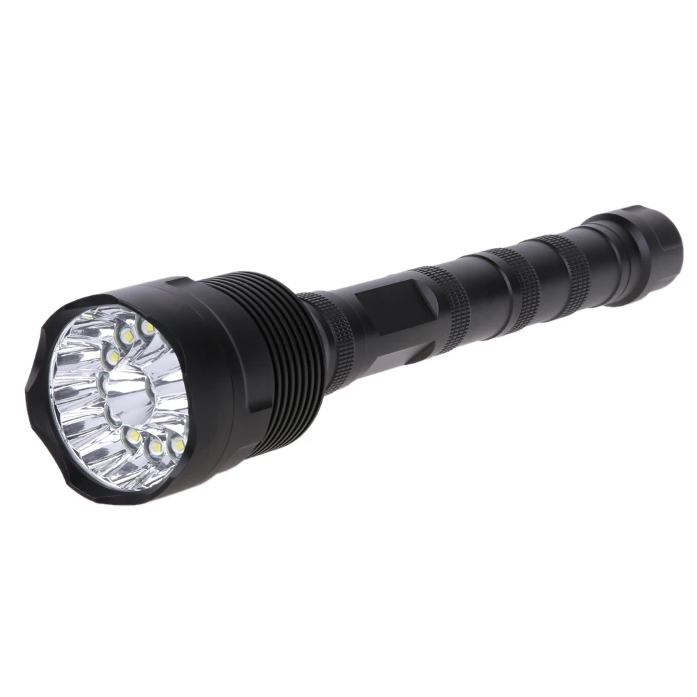 

Super Bright 4000LM 14-CREE XML LED Outdoor Hiking Torch Light T6 5 Mode LED Flashlight Outdoor Searching Work Torch