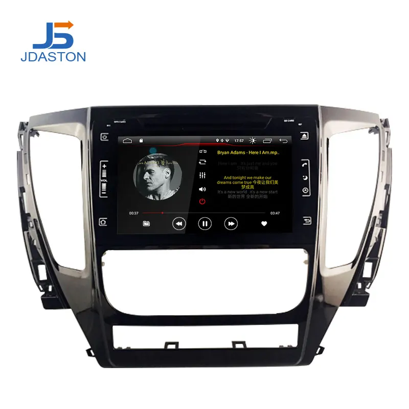 JDASTON Android 10.0 Car DVD Player For Mitsubishi Pajero Sport Multimedia GPS Navigation 2 Din Car Radio Stereo