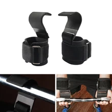 Professional Wrist Support With Hook Accessories For Fitness Weight Lifting Anti-slip Gym Arms Strength Training Strap Grip
