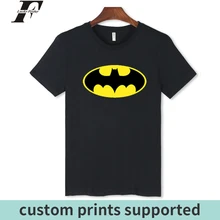 LUCKYFRIDAYF Бэтмен короткий рукав Футболка мужская забавная черная летняя футболка мужская хлопковая Повседневная забавная футболка размера плюс 4XL на заказ