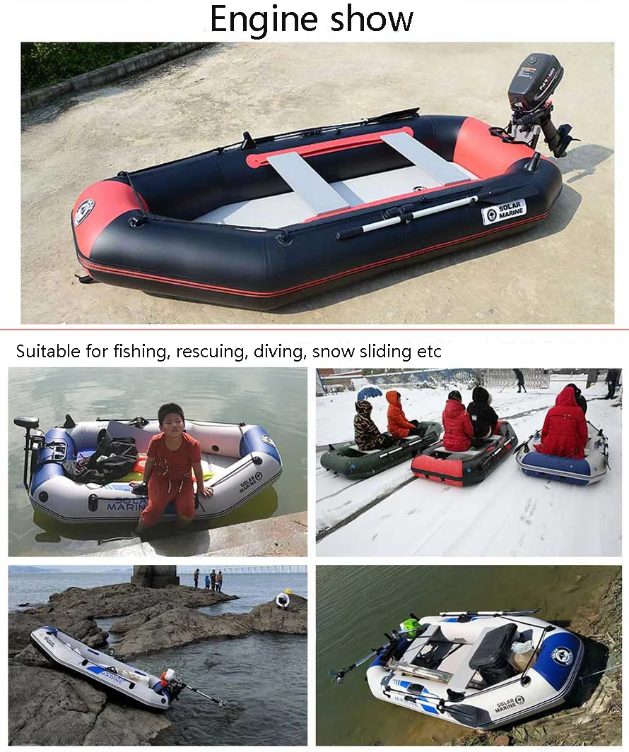 7 .Huge water sports inflatable fishing kayak air huge inflatable fishing marine 0.9mm PVC tarp boat yacht accessories marine (7)