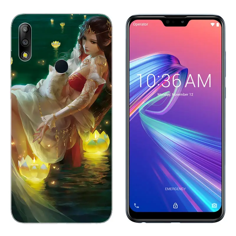 Case for Asus ZB631KL Zenfone Max Pro M2 Silicone ZB633KL Zenfone Max M2 Cover Transparent ZB 631KL Soft TPU ZB633 KL Fundas  (14)