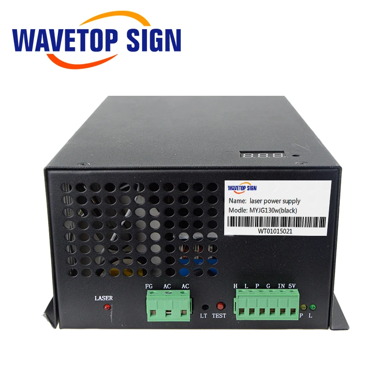 130 Вт CO2 лазерный источник питания для лазерной гравировки резки MYJG 130W|power supply|supply